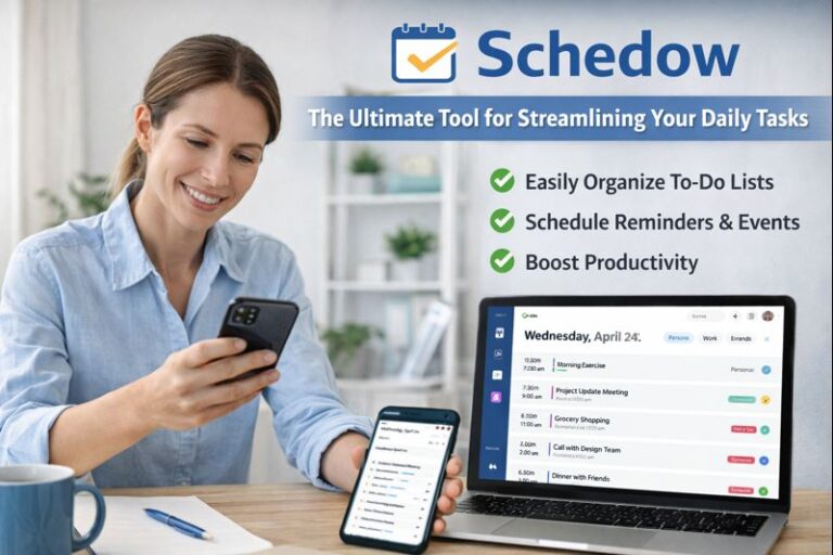 Schedow: The Ultimate Tool for Streamlining Your Daily Tasks