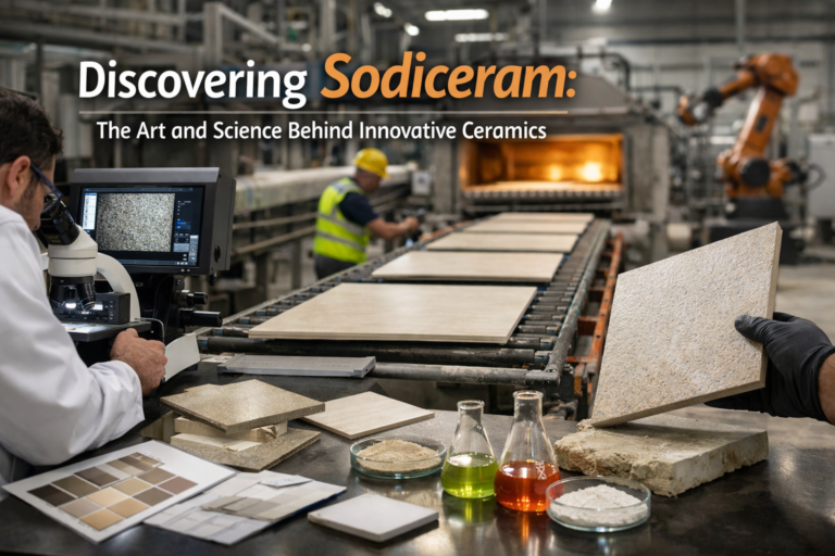 Discovering Sodiceram: The Art and Science Behind Innovative Ceramics