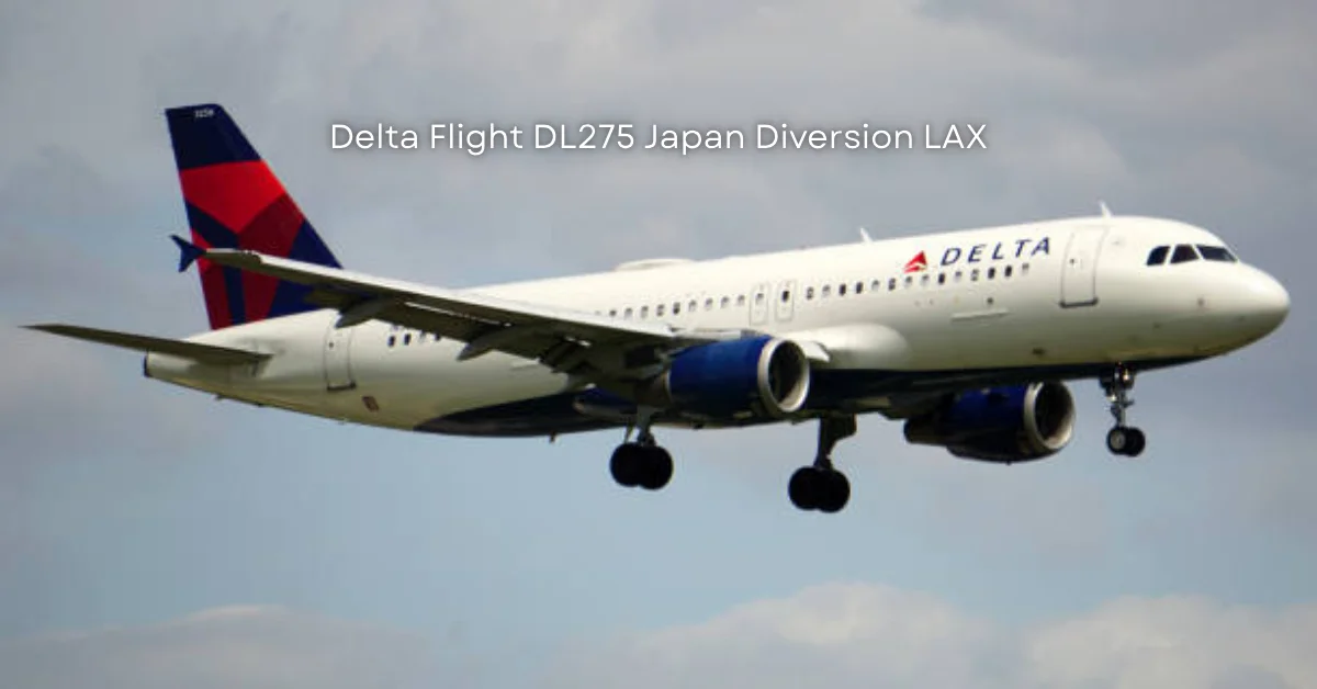 delta flight dl275 japan diversion lax