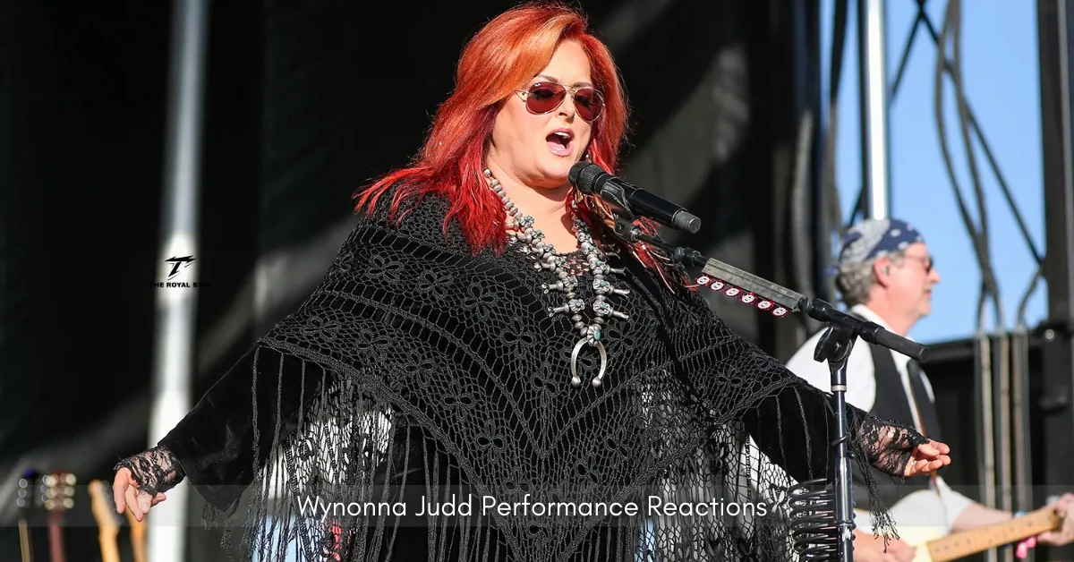 wynonna judd performance reactions